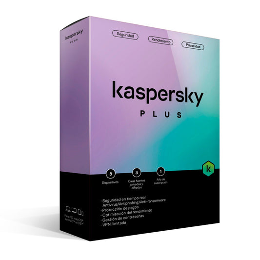Kaspersky Plus 1 Dispositivo 1 Año