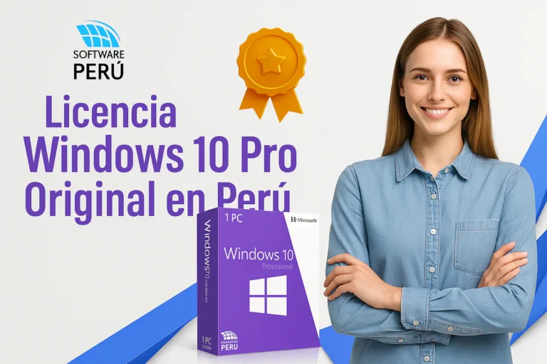 Windows 10 Pro Original en Perú