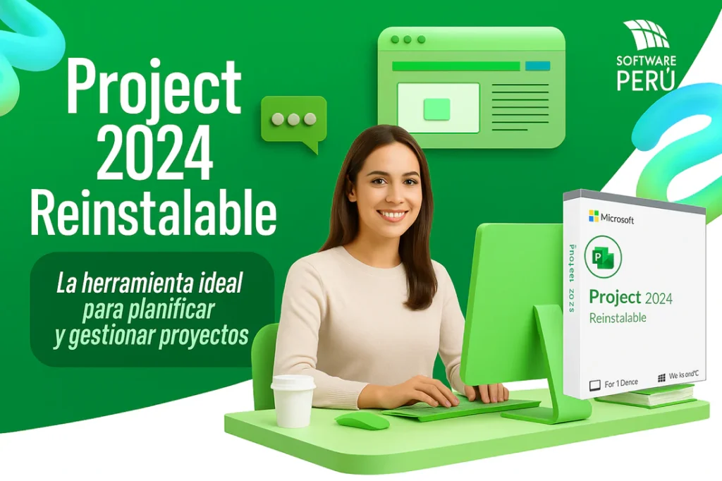 Project 2024 Reinstalable: la herramienta ideal para planificar y gestionar proyectos en Perú